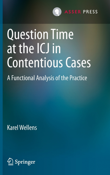 Question Time at the ICJ in Contentious Cases