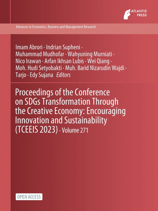 Proceedings of the Conference on SDGs Transformation Through the Creative Economy