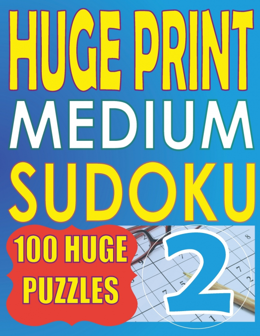 Huge Print Medium Sudoku 2