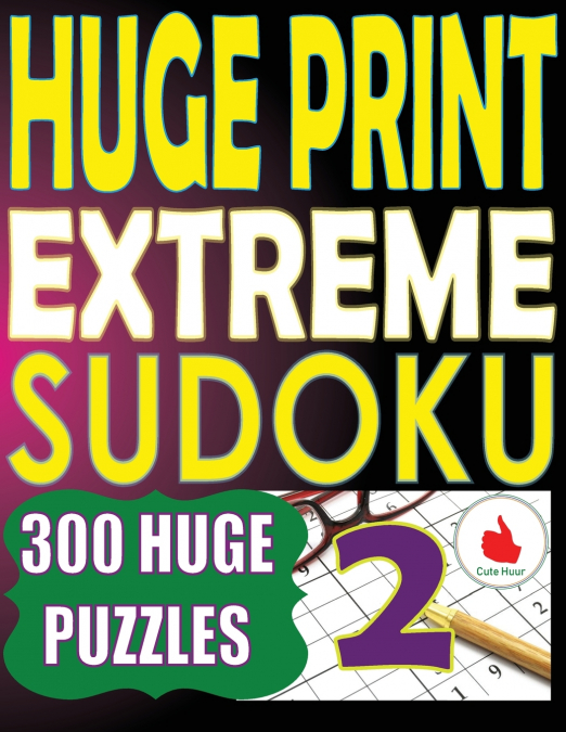 Huge Print Extreme Sudoku 2