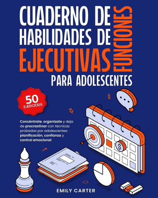 Cuaderno de habilidades de funciones ejecutivas para adolescentes