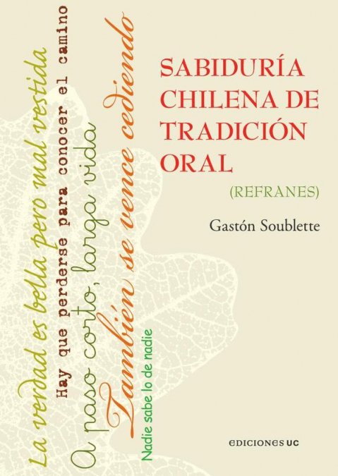 Sabiduría chilena de tradición oral