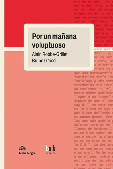 Por un mañana voluptuoso