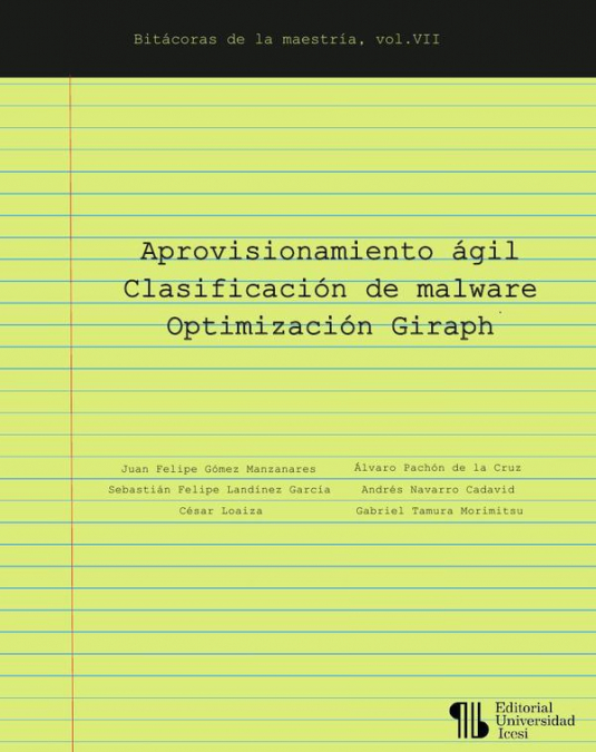 Aprovisionamiento ágil – Clasificación de malware – Optimización Giraph
