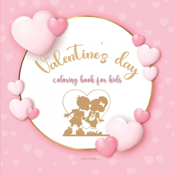 Valentine’s day coloring book for kids