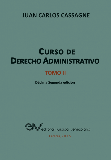 CURSO DE DERECHO ADMINISTRATIVO  TOMO II