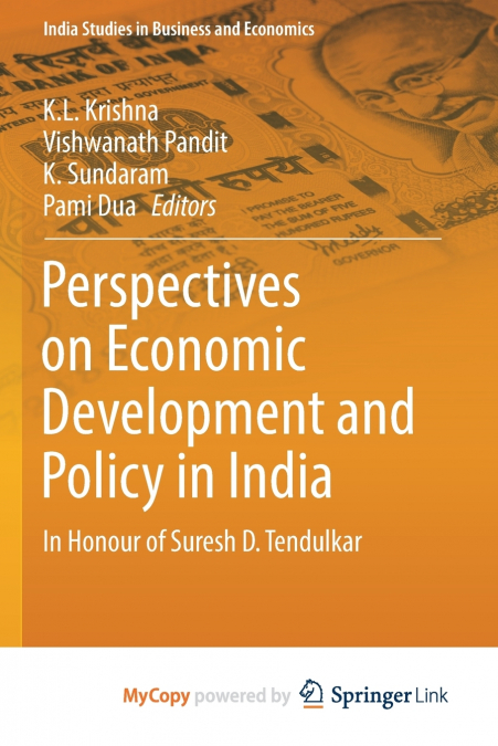 Perspectives on Economic Development and Policy in India