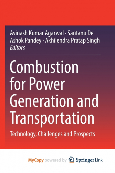 Combustion for Power Generation and Transportation