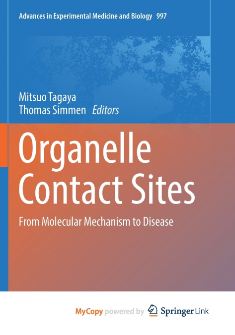 Organelle Contact Sites