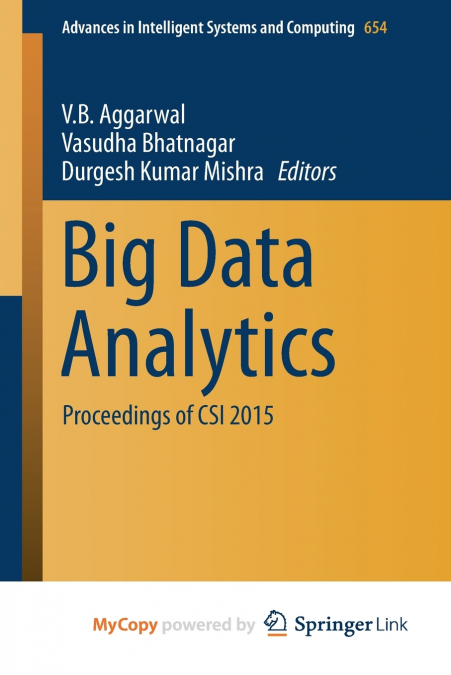 Big Data Analytics