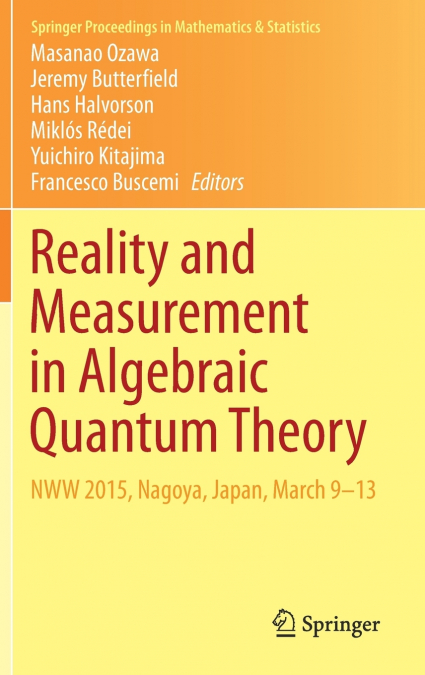 Reality and Measurement in Algebraic Quantum Theory
