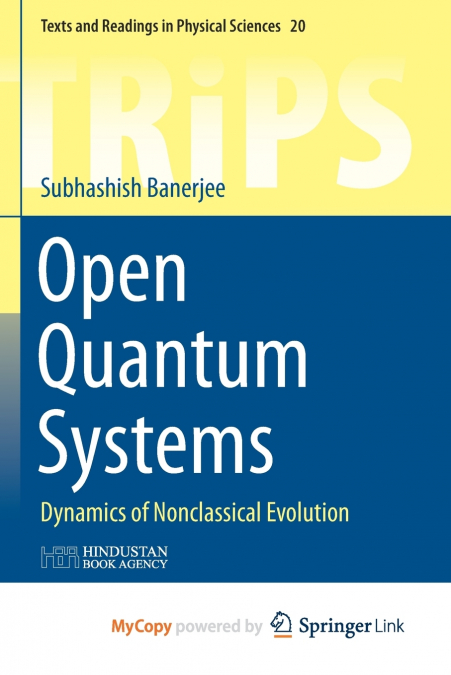 Open Quantum Systems