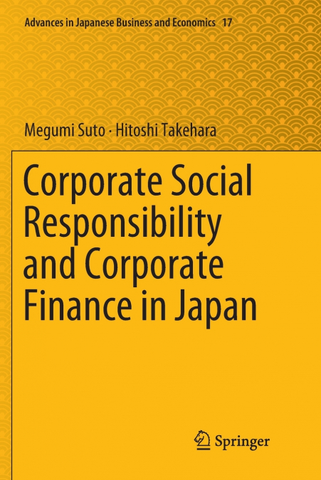 Corporate Social Responsibility and Corporate Finance in Japan