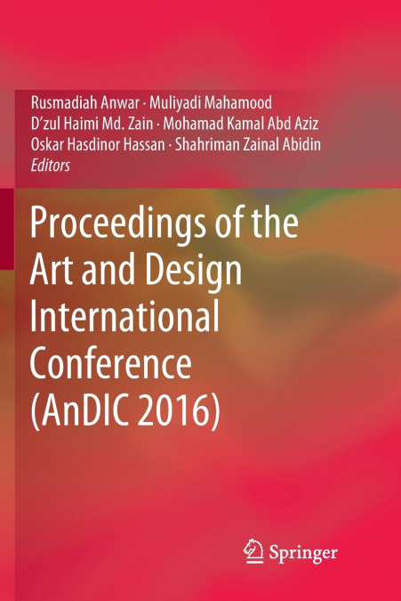 Proceedings of the Art and Design International Conference (AnDIC 2016)
