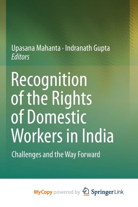 Recognition of the Rights of Domestic Workers in India