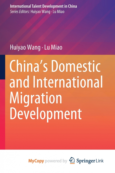 China’s Domestic and International Migration Development