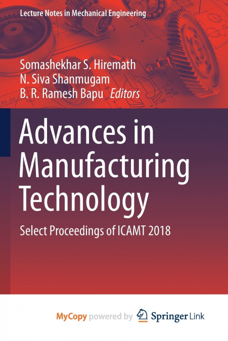 Advances in Manufacturing Technology