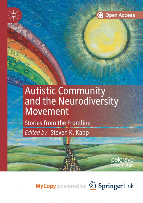 Autistic Community and the Neurodiversity Movement