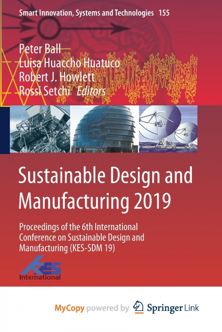 Sustainable Design and Manufacturing 2019