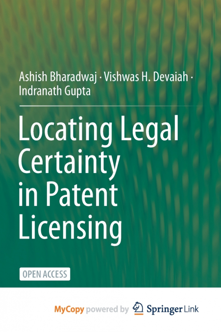 Locating Legal Certainty in Patent Licensing