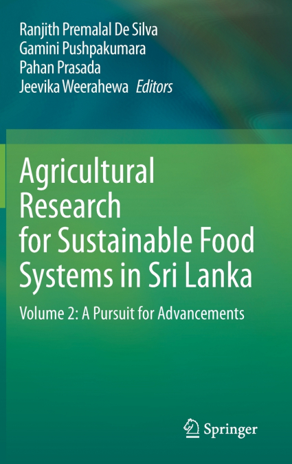 Agricultural Research for Sustainable Food Systems in Sri Lanka