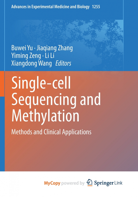 Single-cell Sequencing and Methylation