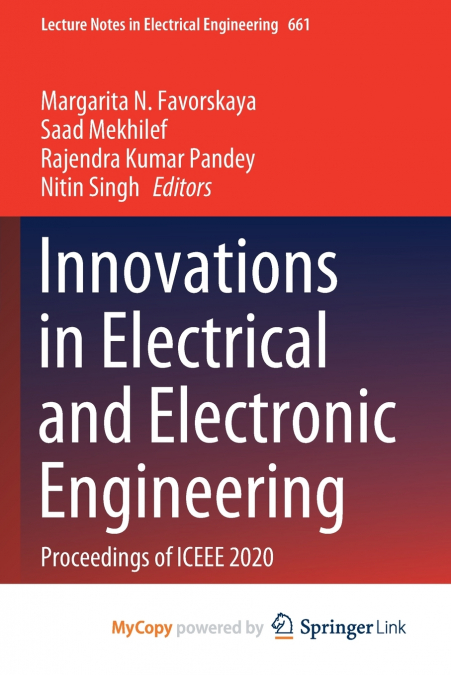 Innovations in Electrical and Electronic Engineering