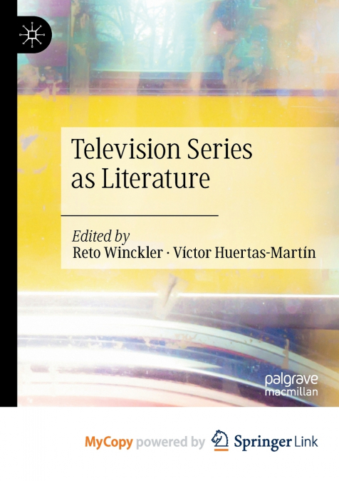 Television Series as Literature