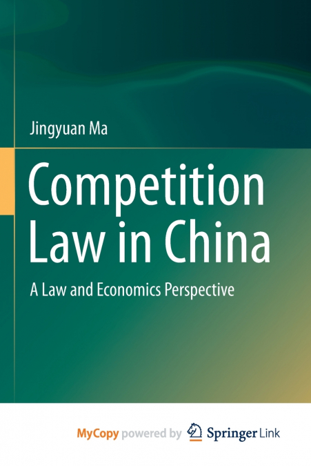 Competition Law in China