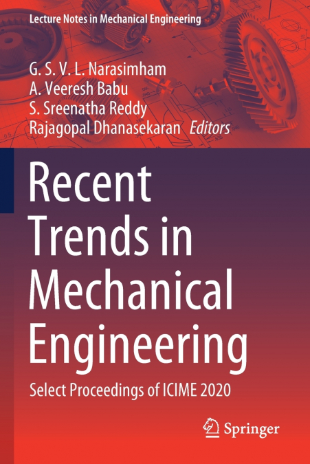 Recent Trends in Mechanical Engineering