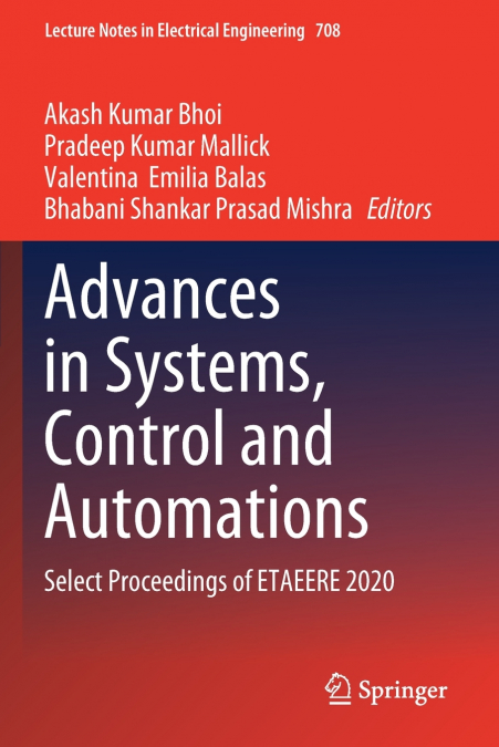 Advances in Systems, Control and Automations