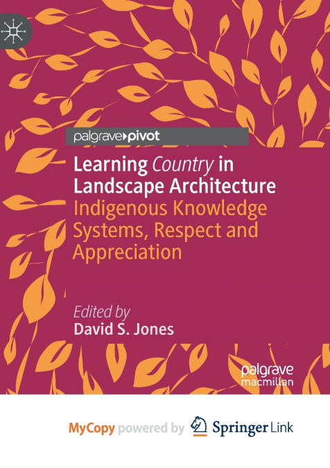Learning Country in Landscape Architecture
