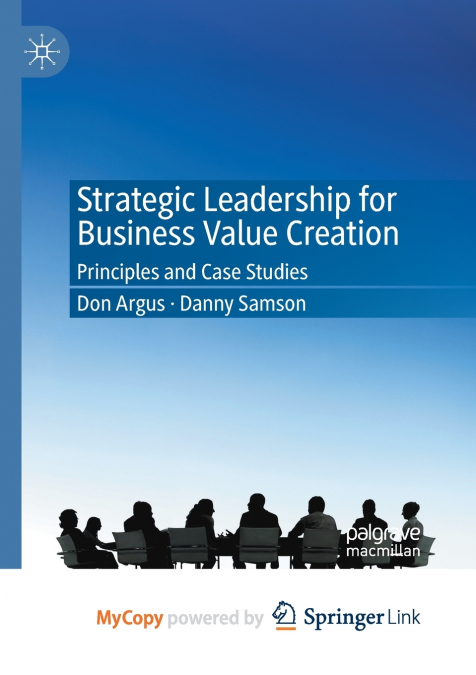 Strategic Leadership for Business Value Creation