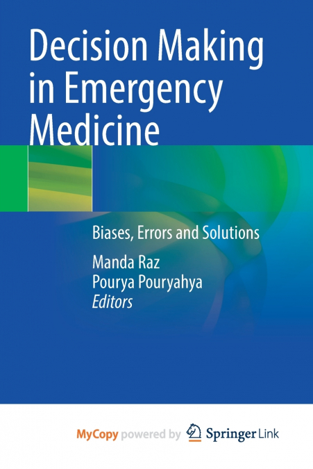 Decision Making in Emergency Medicine