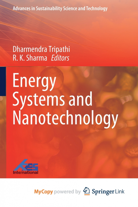 Energy Systems and Nanotechnology