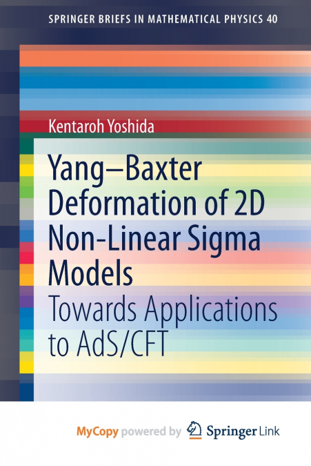 Yang-Baxter Deformation of 2D Non-Linear Sigma Models