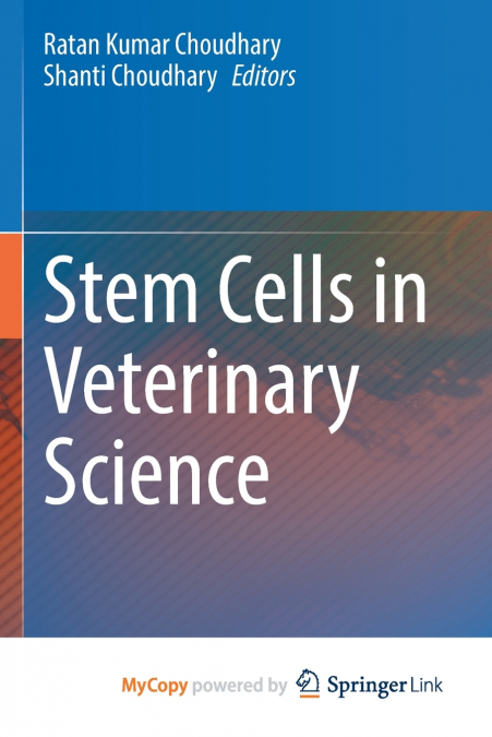 Stem Cells in Veterinary Science
