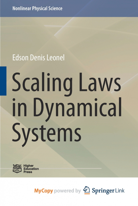 Scaling Laws in Dynamical Systems