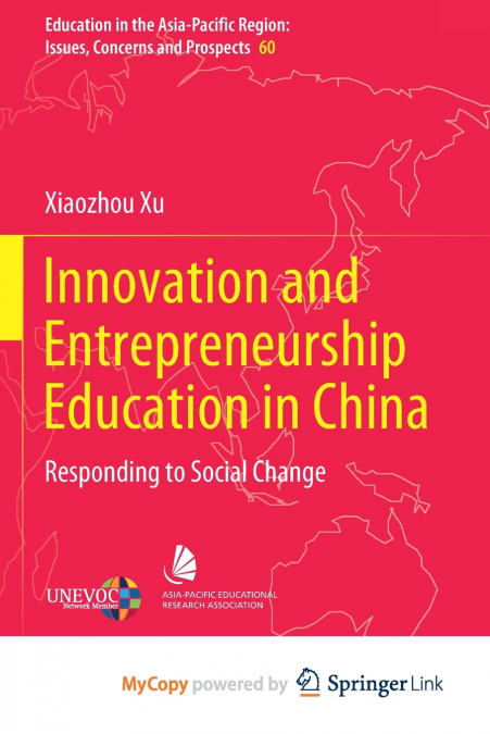 Innovation and Entrepreneurship Education in China