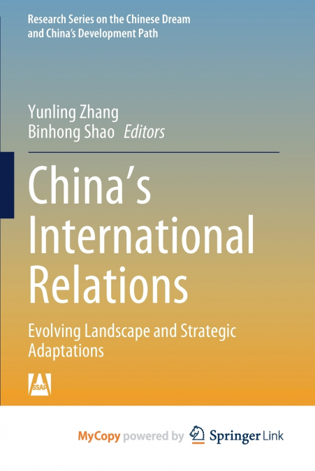 China’s International Relations