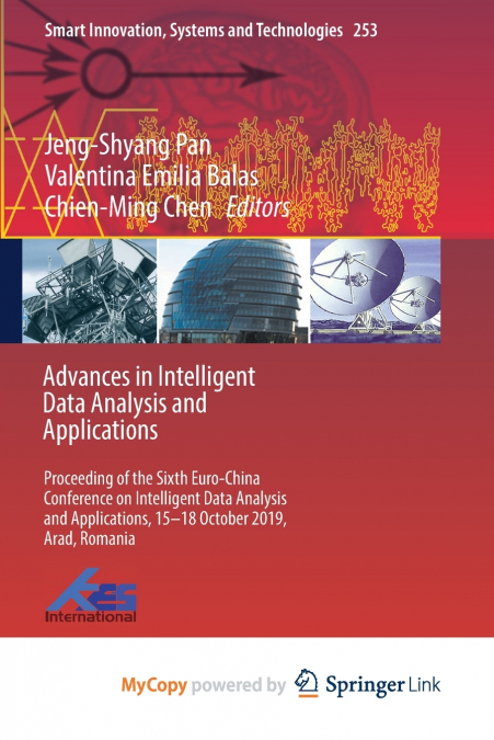 Advances in Intelligent Data Analysis and Applications