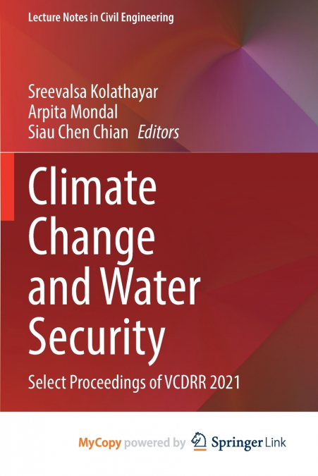 Climate Change and Water Security