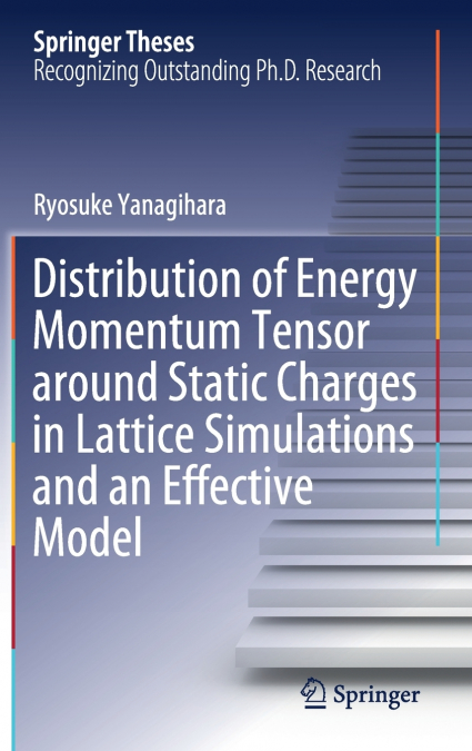 Distribution of Energy Momentum Tensor around Static Charges in Lattice Simulations and an Effective Model