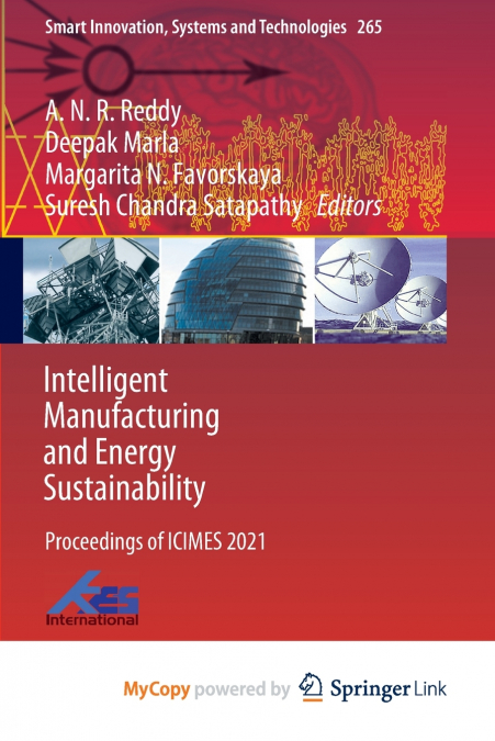 Intelligent Manufacturing and Energy Sustainability
