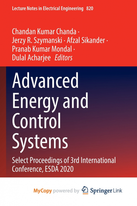 Advanced Energy and Control Systems