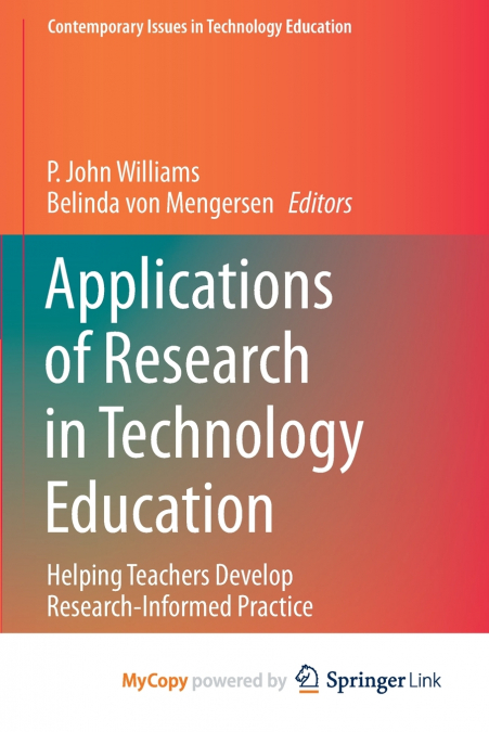 Applications of Research in Technology Education