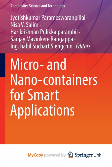 Micro- and Nano-containers for Smart Applications