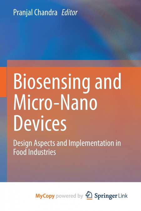 Biosensing and Micro-Nano Devices