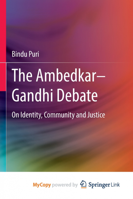 The Ambedkar-Gandhi Debate
