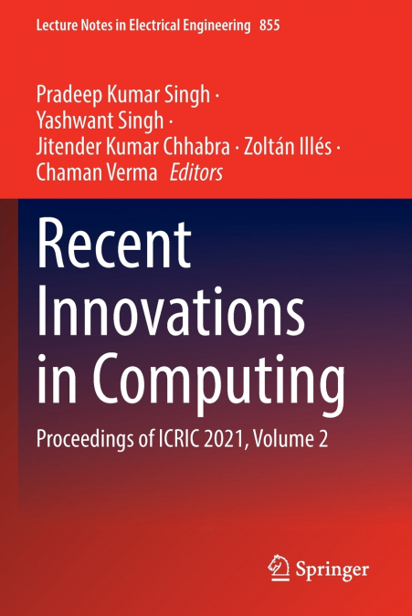 Recent Innovations in Computing